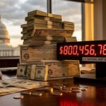 US Government Borrows 800 Billion In Just Three Months