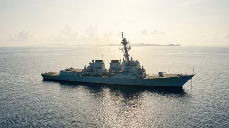 US Navy DestroyerStructuring the article content and categories Power Outage Hits South China Sea Operations