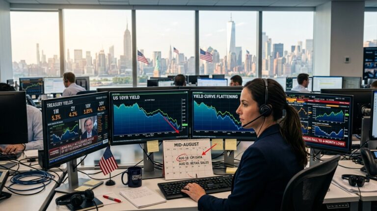 U.S. Treasury Yields Ease Ahead of Key Inflation Report
