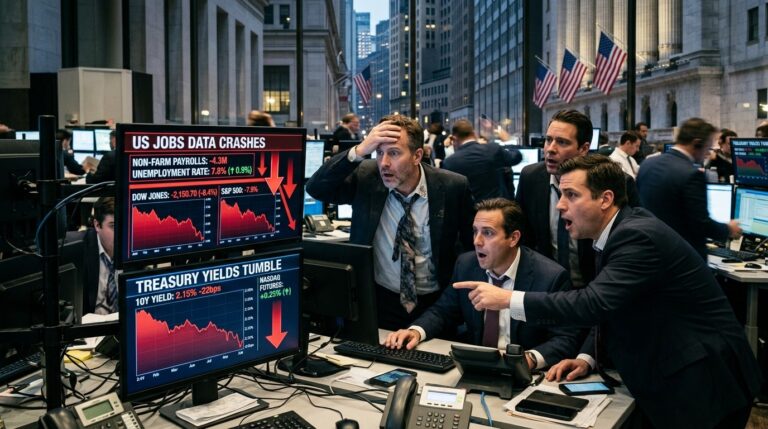 Wall Street Reacts to Shocking July Jobs Report