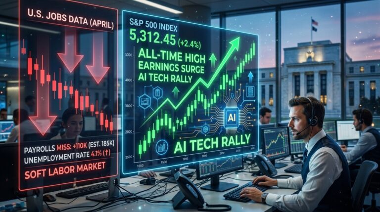 Weak Jobs Data Powers Strong Earnings Stock Market Rally
