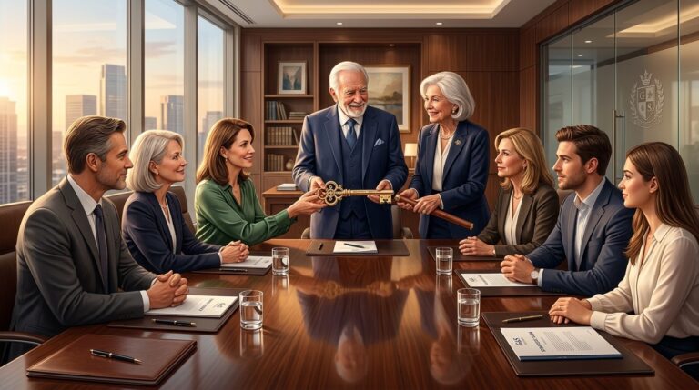 Wealthy Families Avoid Succession Crisis With Aging Parents
