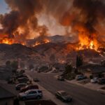 Western Us Canada Wildfires Force Mass Evacuations Amid Crisis