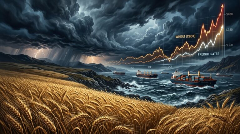 Wheat Futures Volatility From Black Sea And Hormuz Risks