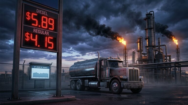 Why $91 Brent Hides The Real $170 Diesel Crisis