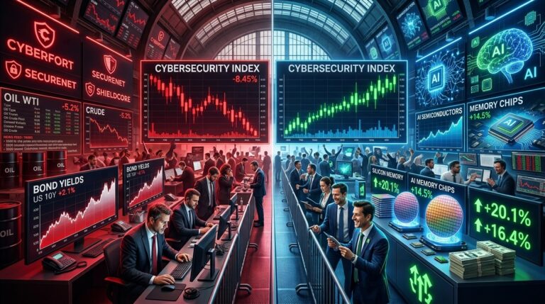 Why Cyber Stocks Drop While Memory Shares Rally Hard