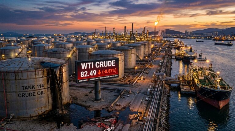 Wti Oil Prices Dip After Massive Crude Inventory Build
