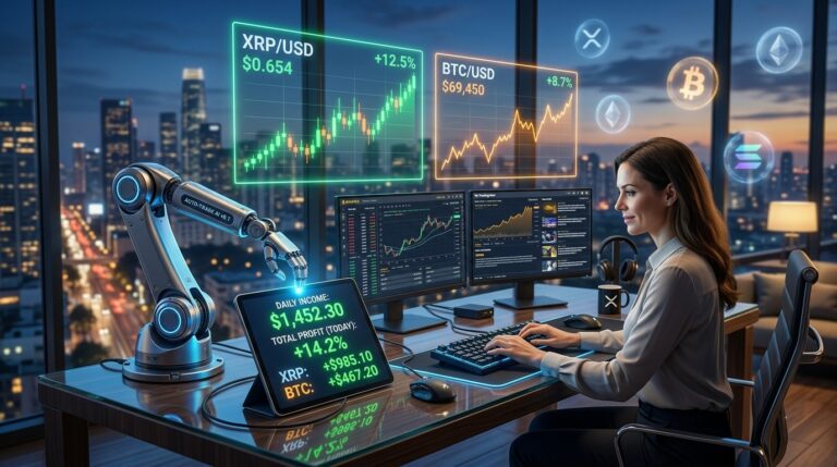 XRPPower Earnings Plan Free Automated Trading For XRP BTC