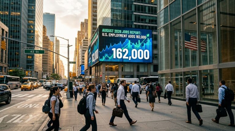 August 2026 Jobs Report Beats Forecasts With 162,000 Payrolls