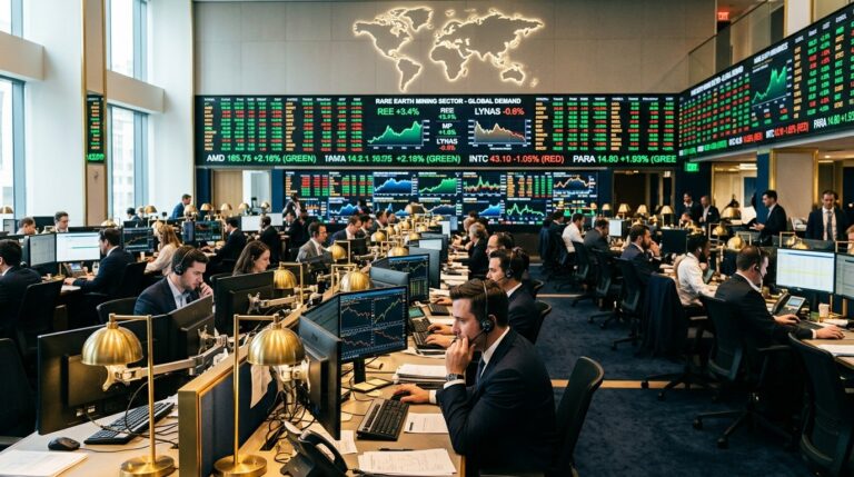 Biggest Midday Stock Movers: Amd Intel Paramount And Rare Earths