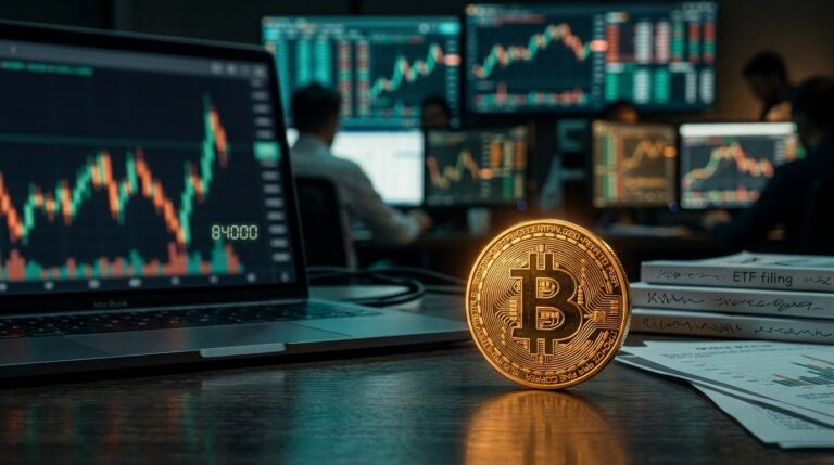 Bitcoin Nears $84K As ETF Inflows Stretch Five Days