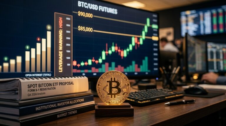 Bitcoin Rally Near 85K: ETFs First, Leverage Next