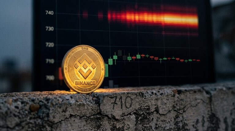 BNB Price Holds $710 Support As Momentum Fades