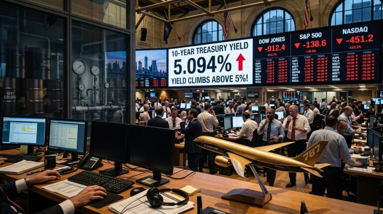 Bond Yields Spike As Stocks Drop Why Boeing Defied Markets