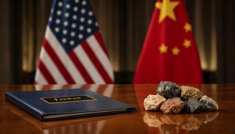 China Summit Threat Over Taiwan Arms And Rare Earths