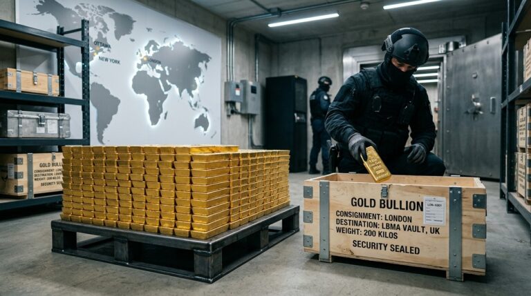 Dutch Central Bank Relocates Gold For Crisis Preparedness