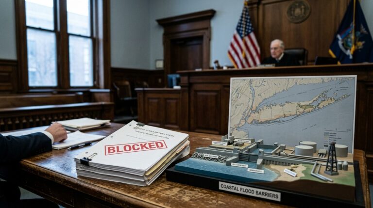 Federal Judge Blocks New York Climate Superfund Law