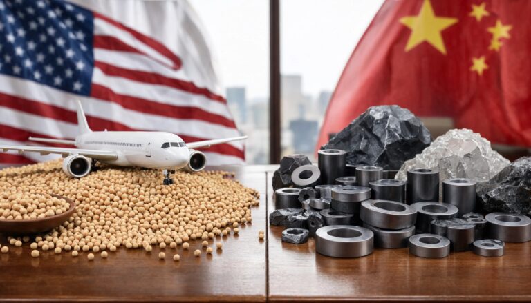 Fragile US China Trade Truce Tested By Soybeans And Rare Earths