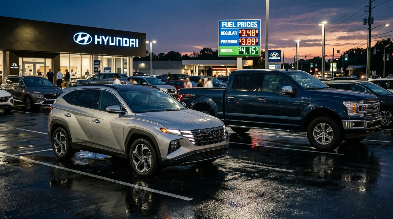 Photo: capwolf.com Hyundai Expected to Outsell Ford in Q3 US Sales for First Time
