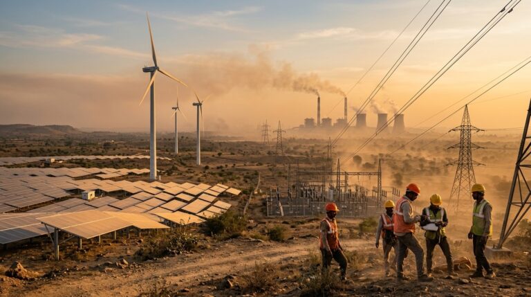 India Clean Energy Boom Halts Coal Power Growth