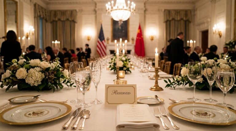 Jamie Dimon At TrumpWriting the finance article Xi State Dinner What It Signals