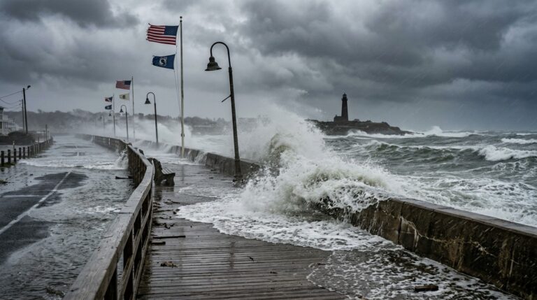 Nor’easter Hits East Coast With Damaging Winds And Flooding