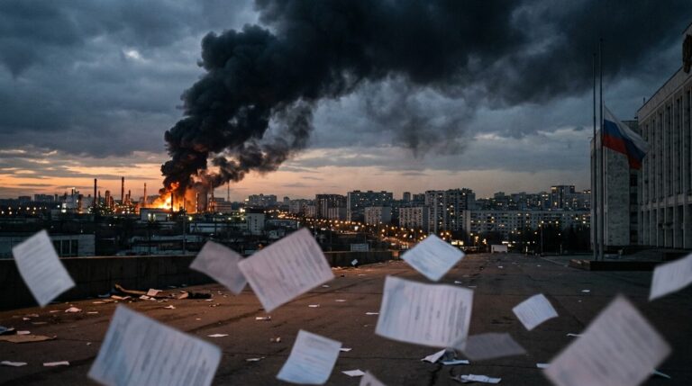 Russia Election Win After Massive Moscow Drone Attack