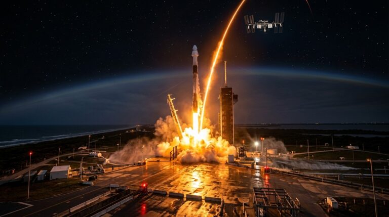 SpaceX Wins $950 Million NASA Deal For More ISS Crew Flights