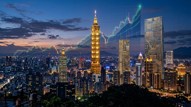 Taiwan Taiex Record High As Tech Stocks Surge On AI Demand