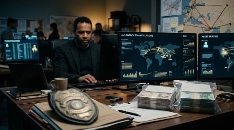 UAE Sweden Crypto Trail Exposes $7.1M Laundering Network