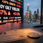 UK Bond Yields Hit 18-Year High As Bitcoin Holds $76K