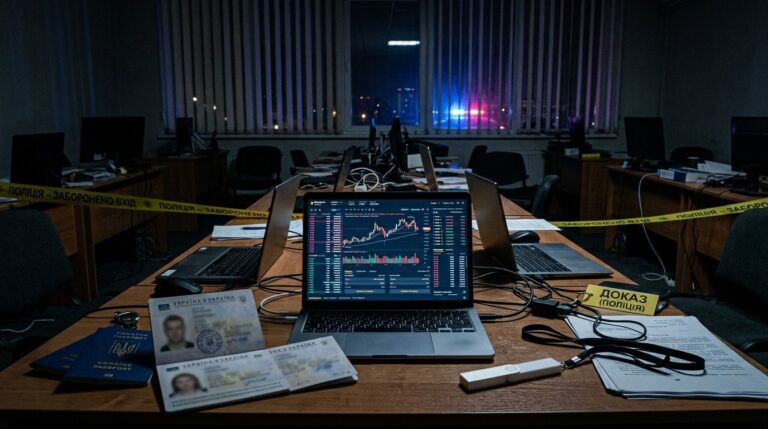 Ukraine Shuts Crypto Investment Scam Across 20 Countries