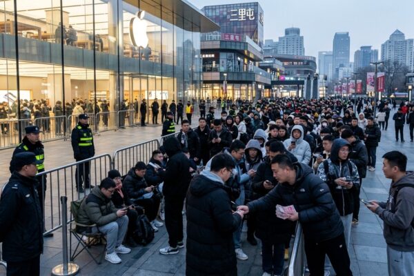 Apple Iphone Duo China Launch Scalpers Surge In Beijing