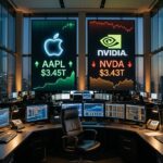 Apple Nears Nvidia Market Cap Crown Before Earnings