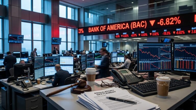 Bank Of America Stock Drops On Broad Q3 Trading MissDrafting the Bank of America article
