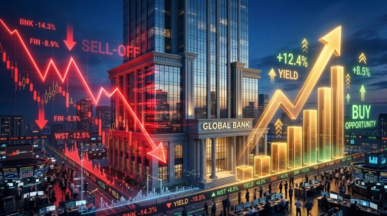 Bank Stocks Sell-Off Creates Rare Buying Opportunity Ahead Of Earnings