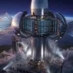Big Iron Rocket Turns Upper Stage Into Orbital Data Center