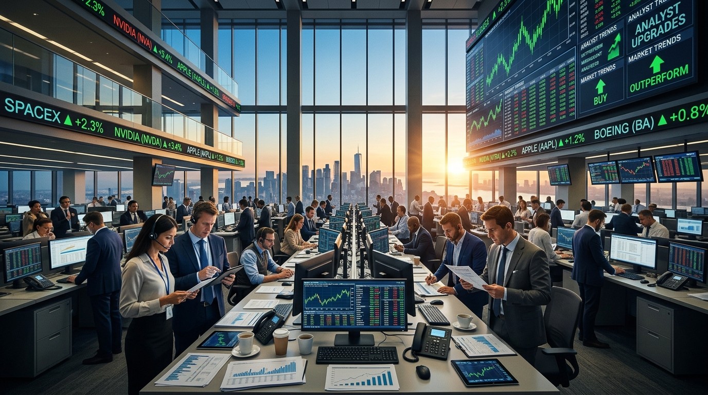Biggest Analyst Calls Today SpaceX Nvidia Apple Boeing