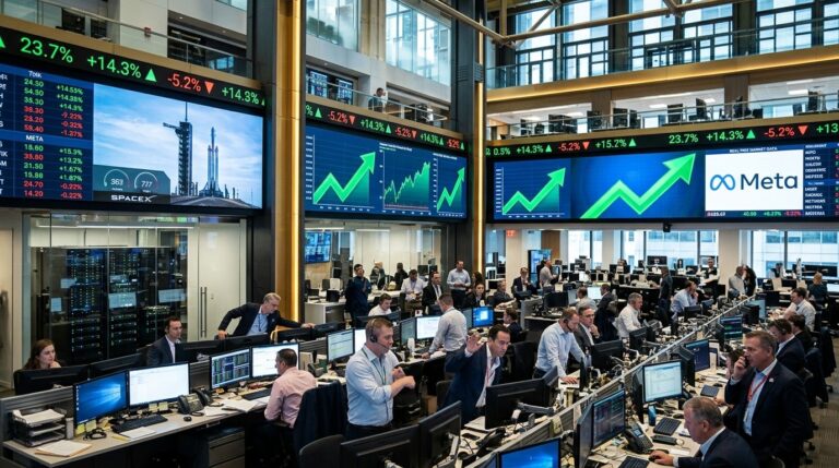 Biggest Midday Stock Movers SpaceX Meta SMCI Roivant