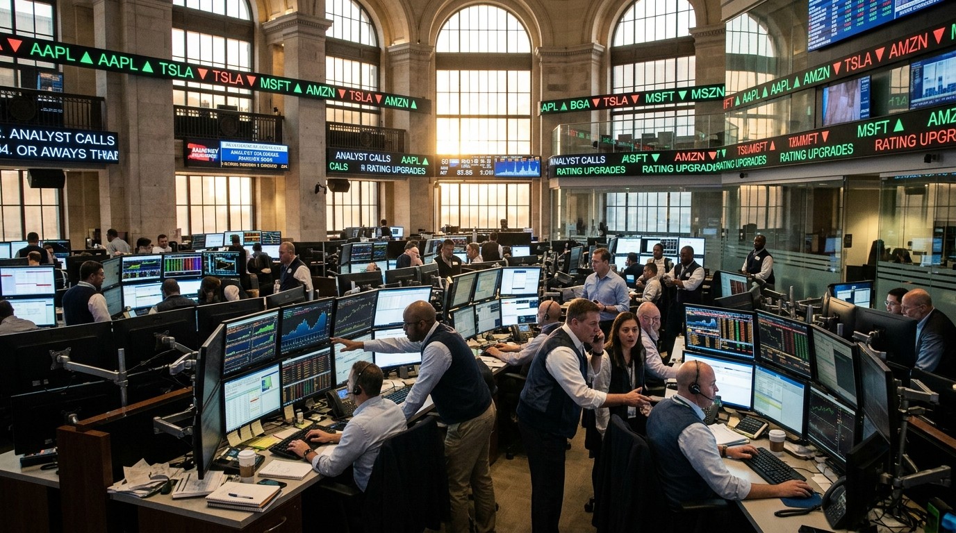 Video Call Wall Biggest Wall Street Analyst Calls Friday Nvidia SpaceX Amazon Intel
