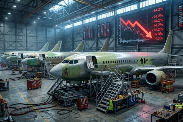 Boeing Stock Plunges After Delivery Outlook Cut Hits Hard