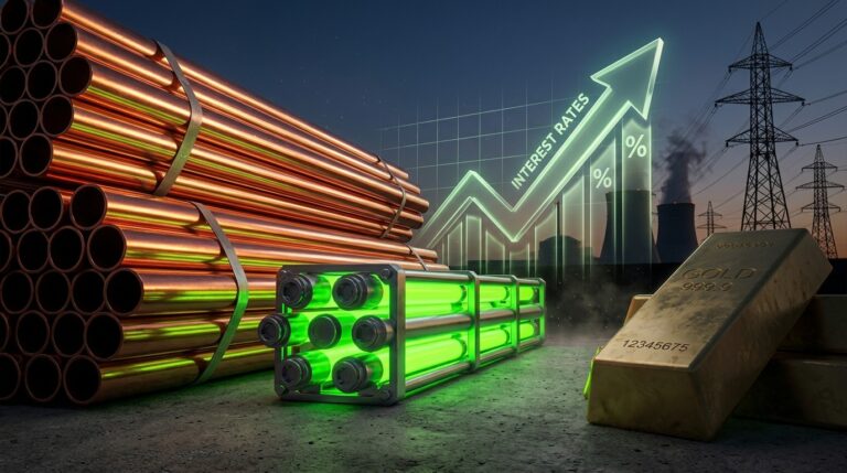 BofA Prefers Copper Uranium Over Gold Amid Rising Rates