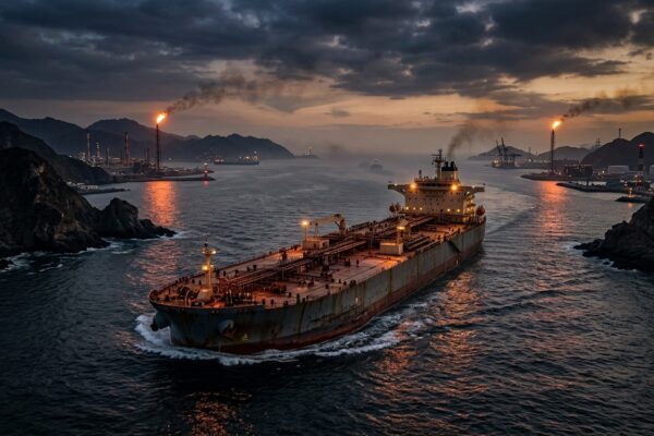 Brent Crude Hits Six Month High Amid Gulf Tension Risks