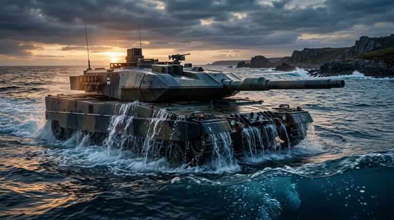 Chinese Submersible Tank Plans For Amphibious Operations