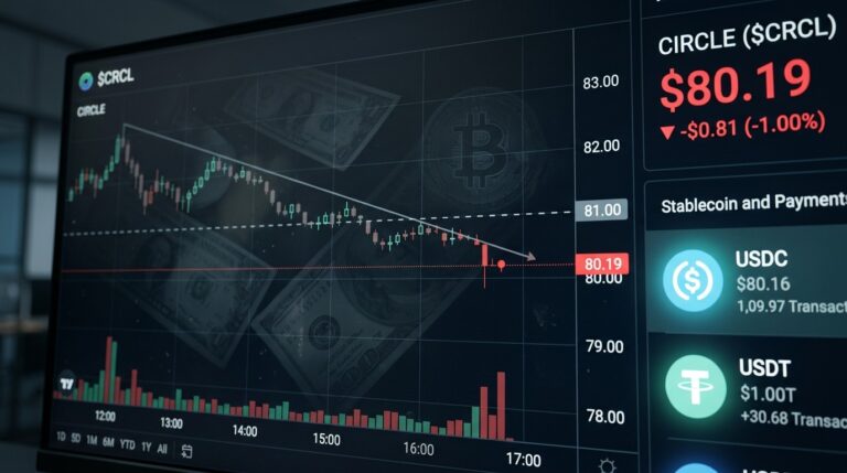 Circle Stock Slips After Jobs Data Can $81 Hold
