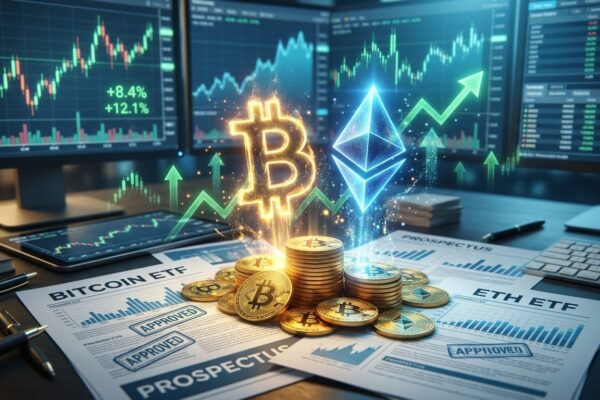 Crypto Inflows Reach $50 Billion As ETFs Bounce Back Strongly