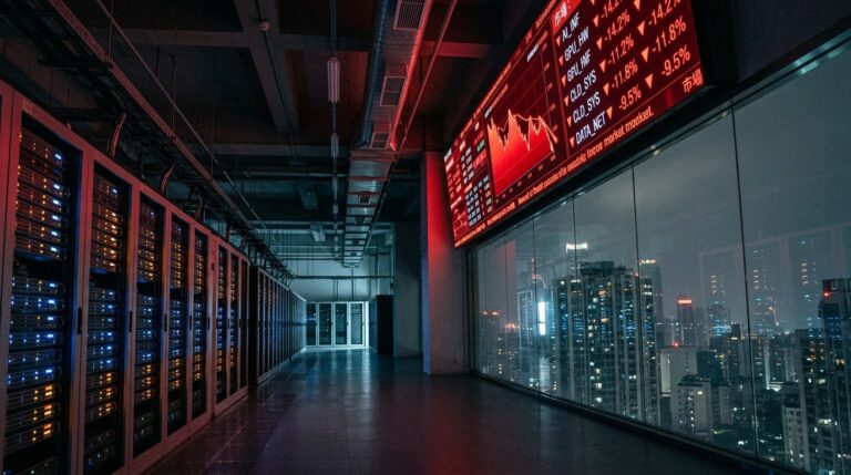 Data Center Stocks Slide After Korea IPO Plunge Pressures Tech