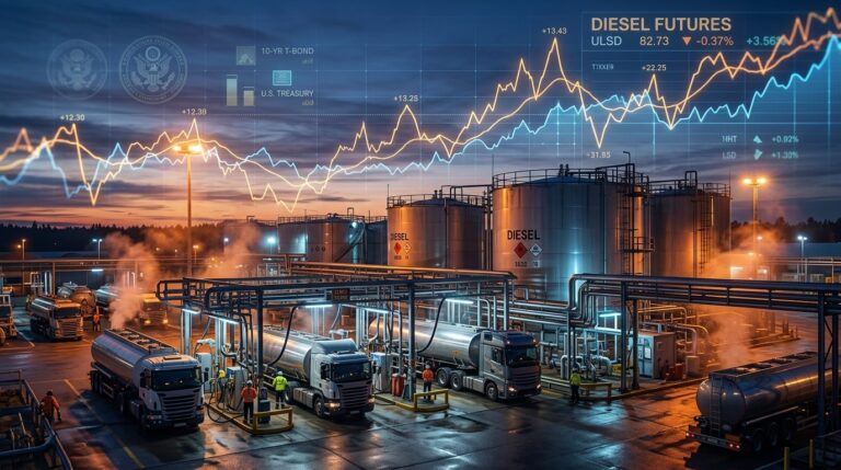 Diesel Prices And Treasury Yields Face New Pressures