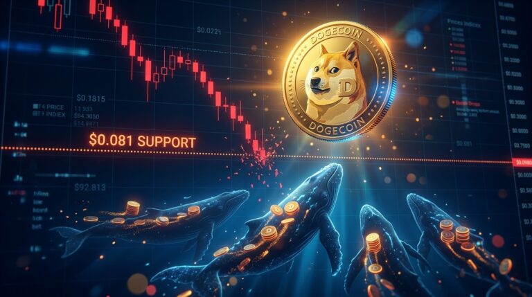 Dogecoin Price Drops Below $0.081: Can Whales Spark Rebound?