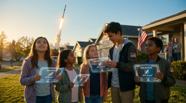 Elon Musk SpaceX Share Gift To Every American Child